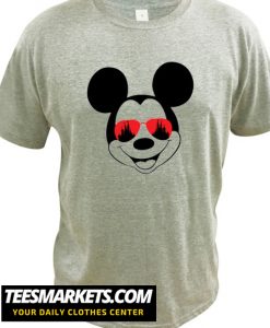 Mickey Face Sunglasses New T Shirt