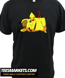 Pokemon and Deadpool New T Shirt