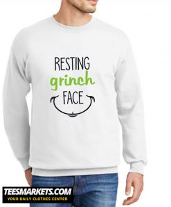 Resting Grinch Face New Sweatshirt