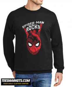 Spiderman Rocks New Sweatshirt