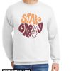 Stay Groovy Peace Sign New Sweatshirt