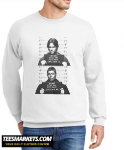 Supernatural Sam Dean Mugshots New Sweatshirt