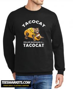 Tacocat Spelled Backward's Tacocat New Sweatshirt