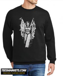 The Munsters Lily Bat Wings Rock Rebel Classic TV Horror Woman’s New Sweatshirt