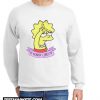 Nobody Cares Lisa Simpson New Sweatshirt