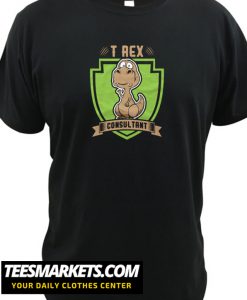 T-Rex Consultant Dinosaur New T shirt