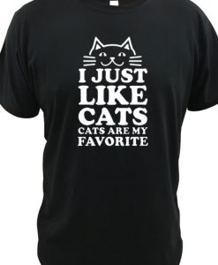 CATS ARE MY FAVORITE New T Shirt