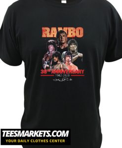 Rambo 38th anniversary 1982 2020 New Tshirt