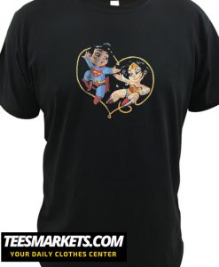 Superman Wonder Woman New T shirt