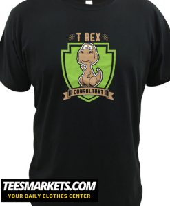 T-Rex Consultant Dinosaur New t Shirt