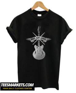 ROCK and GROHL Awesome Drumstick & Guitar ORIGINAL Design! T-ShirtROCK and GROHL Awesome Drumstick & Guitar ORIGINAL Design! T-Shirt
