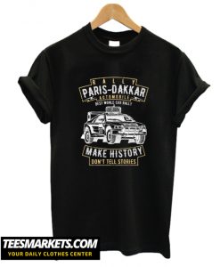 Rally Paris Dakar Automobile tshirt