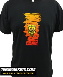 owl sunset New T shirt