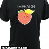 Impeach Donald Anti Trump Peach Emoji Impeachment New t-Shirt