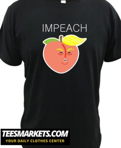 Impeach Donald Anti Trump Peach Emoji Impeachment New t-Shirt