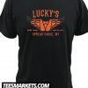 Luckys Custom Motorcycle New T Shirt