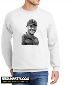 Tiger Woods Drawing New Sweatshirt