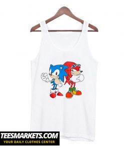 Sonic And Knuckles Unisex adult Tank Top
