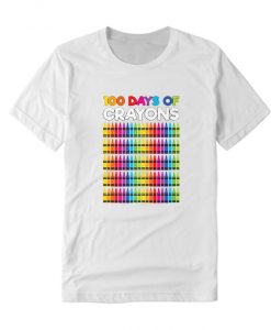 100 Days Of Crayons RS T Shirt