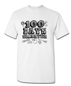 100 Days Smarter Funny 100 Days Of School RS T-Shirt