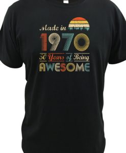1970 Made in 1970 50th birthday 50 years old RS T-Shirt