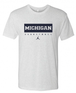 Michigan Wolverines Maize Basketball Legend RS T-Shirt