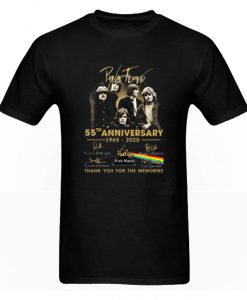 Pink Floyd 55th Anniversary Thank You For The Memories T Shirt