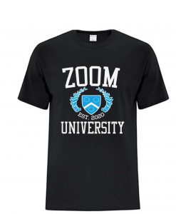 Zoom University 2020 Funny Social Distance RS T shirt