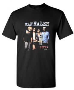 1993 Vintage Van Halen World Tour single RS T-Shirt