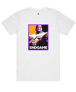 Avengers Endgame Thanos Poster RS T shirt