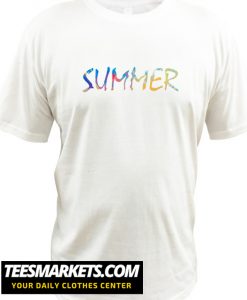 Colorful Summer Word New T shirt