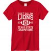 East Dillon Lions Texas State Football Champions New T-shirt