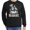 Reading Library Literature Read Books Lover Reader New Sweatshirt