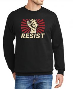 Resist Awesome Vintage Retro Style New Sweatshirt
