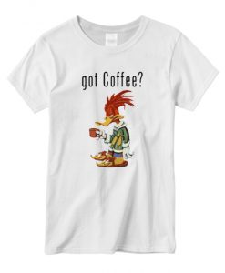 Woody Woodpecker Got Coffee New T-shirt