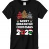 Leopard & Buffalo Merry Quarantine Christmas 2020 New T-shirt