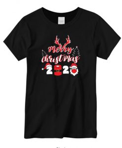Merry Christmas 2020 Christmas Quarantined New graphic T-shirt