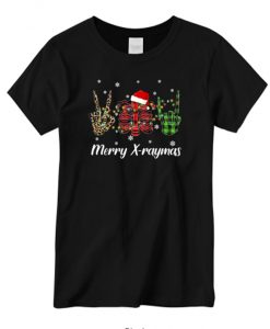 Merry X-raymas Christmas X-ray New graphic T-shirt