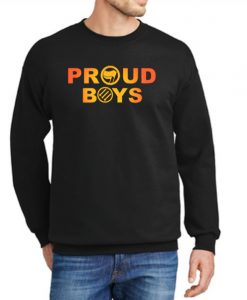Proud Boys Antifa Iron Front New Sweatshirt