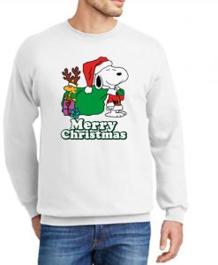Snoopy and woodstock christmas New graphic Sweatshirt