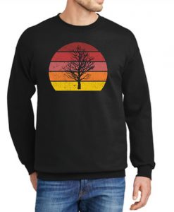 Winter Tree Sunset New Sweatshirt