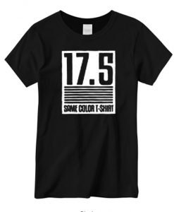 17.5 Same Color New graphic T-shirt