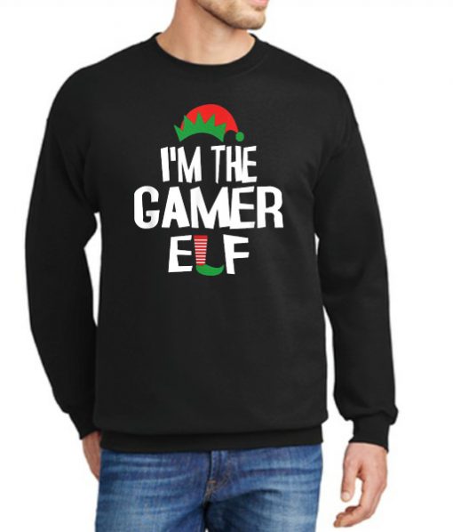I'm The Gamer Elf Christmas New graphic SweatshirtI'm The Gamer Elf Christmas New graphic Sweatshirt