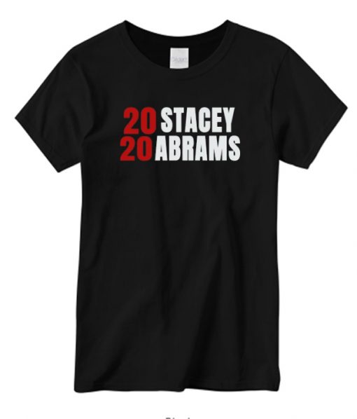 Stacey Abrams 2020 Vote BLUE For VP graphic T-shirt