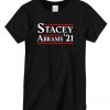 Stacey Abrams The American Democratic Party graphic T-shirt