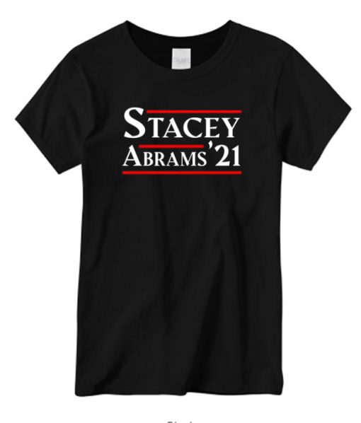 Stacey Abrams The American Democratic Party graphic T-shirt