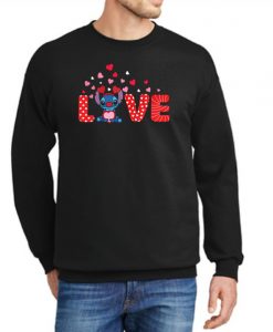 Stitch Love graphic Sweatshirt