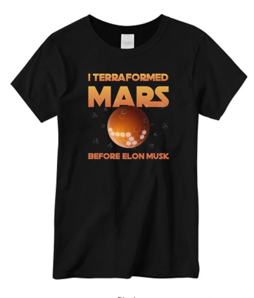 Terraforming Mars graphic T-shirt
