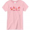 Valentine Love Gnomes with Heart graphic T-shirt