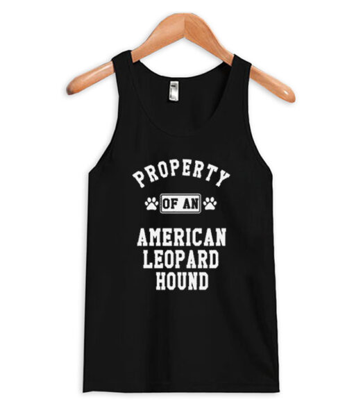 American Leopard Hound Property Tank Top